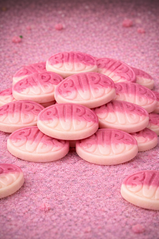 Bonbons BUBS Lisses Fraise & Grenade (100g)