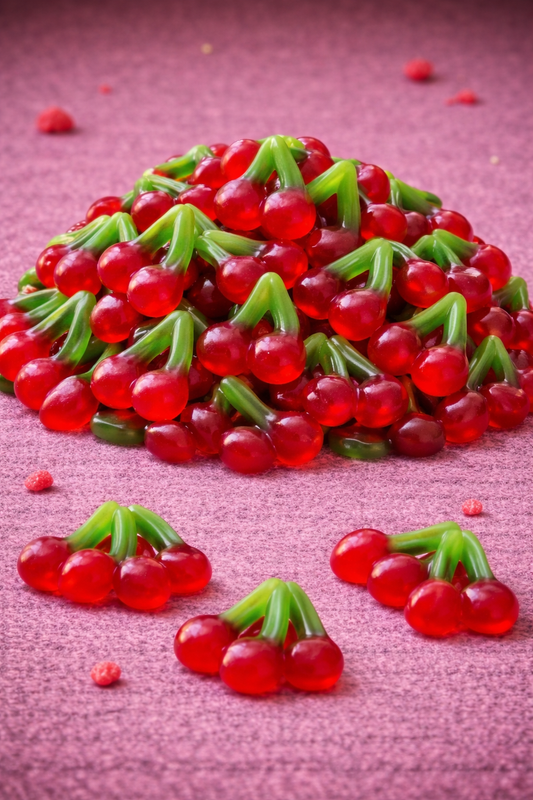 Bonbons Cerises Lisses (100g)