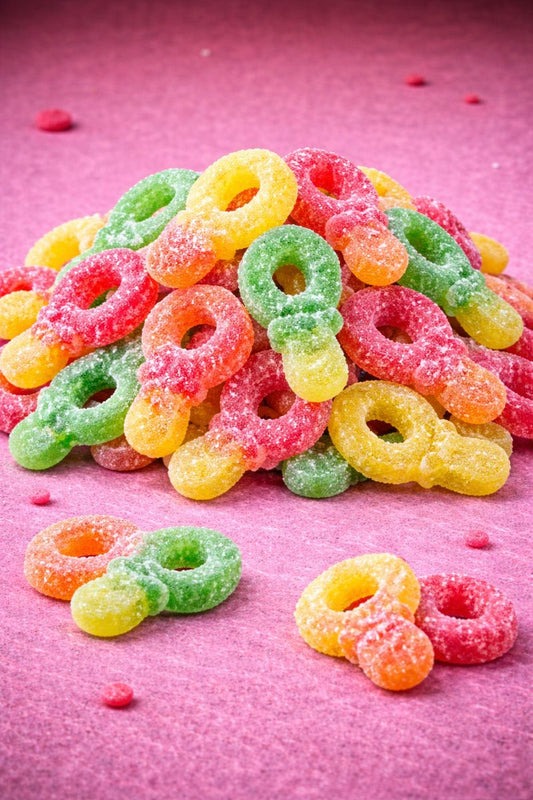 Bonbons Tétine Multicolores (100g)