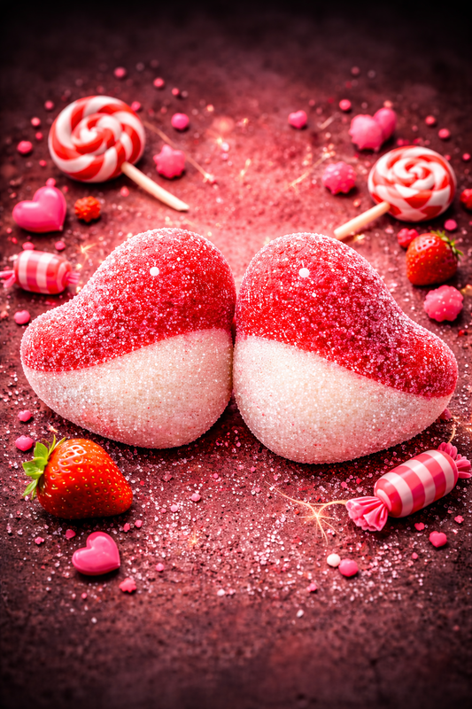 Bonbons Bisous  Sucrés (100g)