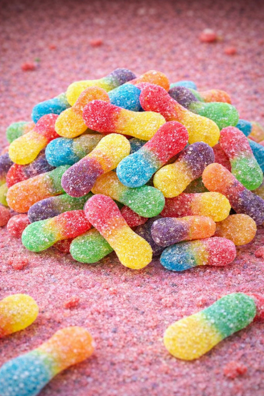 Bonbons Langue Multicolore (100g)