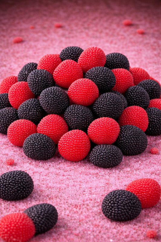 Bonbons Mûres Noires et Rouges (100g)